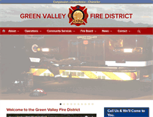Tablet Screenshot of gvfire.org